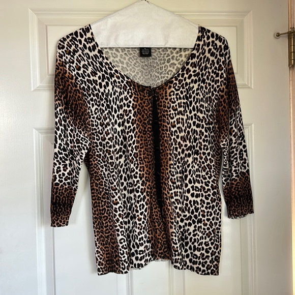Cheetah cardigan - Picture 1 of 4